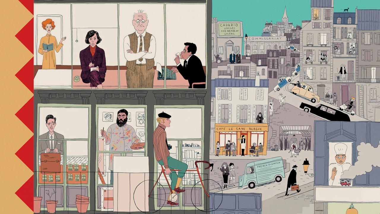 The French Dispatch (2021) abspielen
