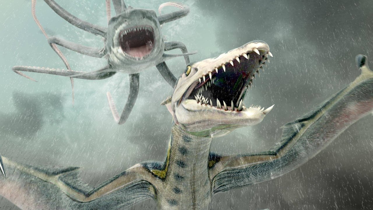 Sharktopus vs Pteracuda - Kampf der Urzeitgiganten (2014) abspielen